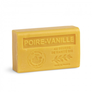 Savon de Marseille - Poire - Vanille met biologische sheaboter